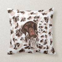 Patched and Ticked GSP Cushion