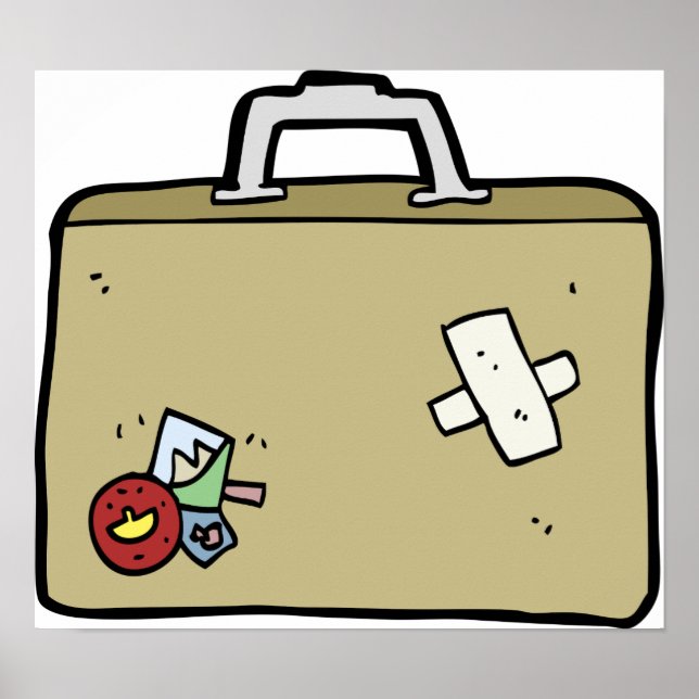 Patched Luggage Poster (Front)
