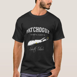 Patchogue Long Island Ny Varsity Letter Hoodie T-Shirt