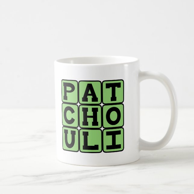 Patchouli, Hippie Oil Coffee Mug (Right)