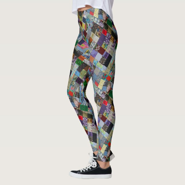 PATCHWORK-10-D LEGGINGS (Left)