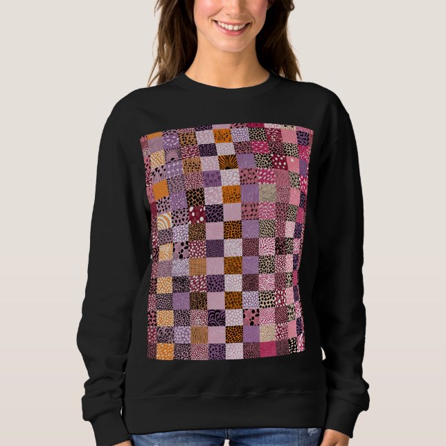 Patchwork Aesthetic Sweatshirt 👕 (Front)