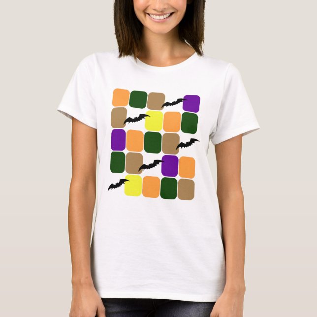 Patchwork Bats T-shirt (Front)