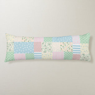 Patchwork body cushion