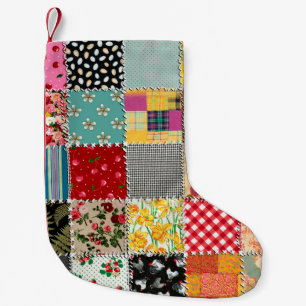 Patchwork Christmas Stocking