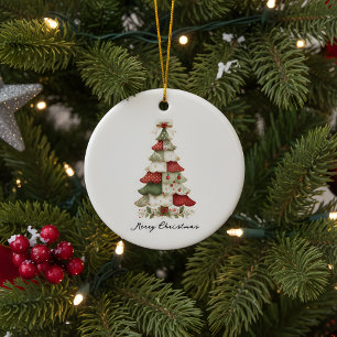 Patchwork Christmas Tree Christmas Ornament