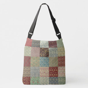 Patchwork Coordinates Crossbody Bag