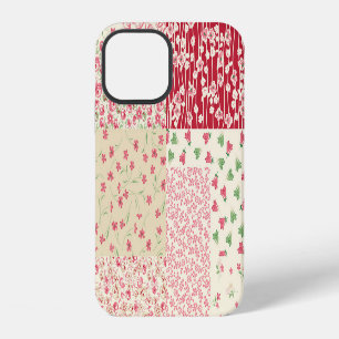 Patchwork Floral: Hand Drawn Ornaments. iPhone 12 Case