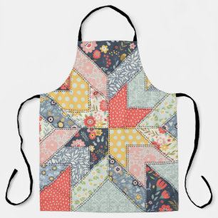 Patchwork Floral: Vintage Ornament Apron