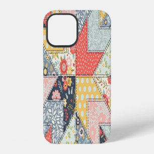 Patchwork Floral: Vintage Ornament iPhone 12 Case