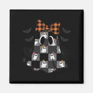Patchwork Ghost Halloween Vintage Quilt Ghost Soky Magnet