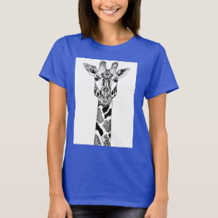 Patchwork Giraffe Muscle Tee