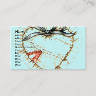 patchwork-heart, business card