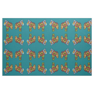Patchwork Horses Fabric