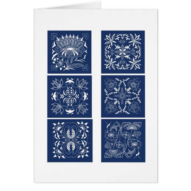 Patchwork In Blue (Front)