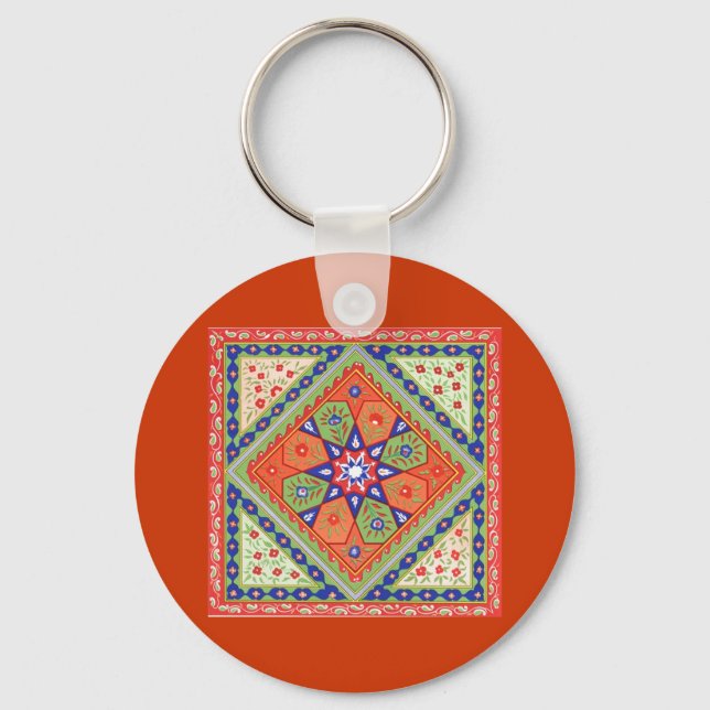 Patchwork Key Ring (Front)