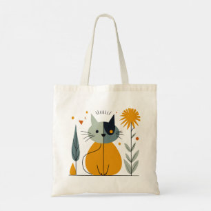 Patchwork Kitty Tote Bag