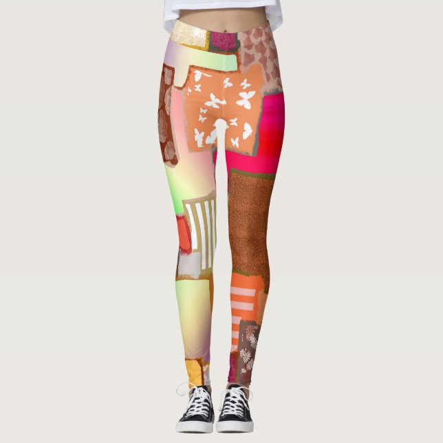 Patchwork Leggings (Front)