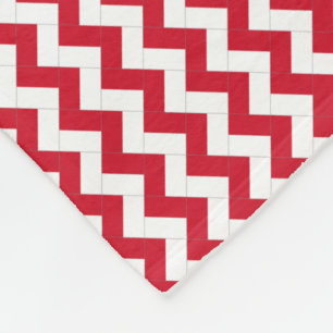 Patchwork Monaco Flag Pattern  Fleece Blanket