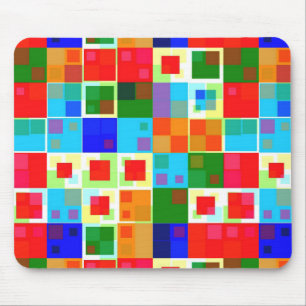 Patchwork Of Color Mouse Pad