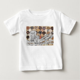 Patchwork Owls 2 Baby T-Shirt