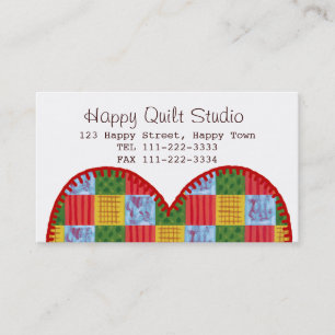Patchwork Painting Quilt Business Cards