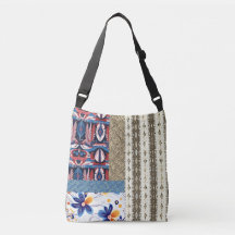 Patchwork pattern Boho style