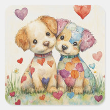 Patchwork Pups Valentine