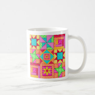 Patchwork Quilt Blocks Mug