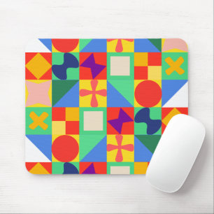 Patchwork Quilt Mouse Pad