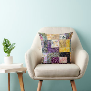 Patchwork Quilt Pattern Cushion