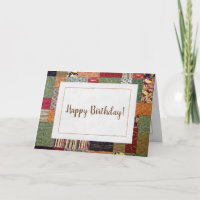 patchwork quilt pattern for birthday