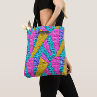 Patchwork Quilt Shapes Boho Trompe L'oeil