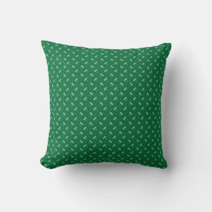 Patchwork Saudi Arabia Flag Pattern Cushion