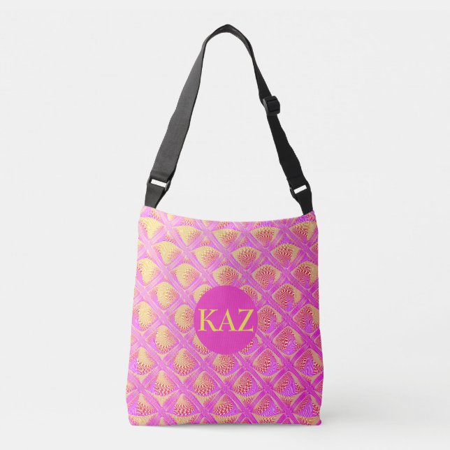 patchwork shells crossbody bag (Front)