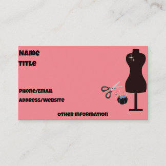 Patchwork Standard, 3.5" x 2.0" Business Card