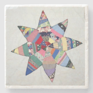 Patchwork star coaster