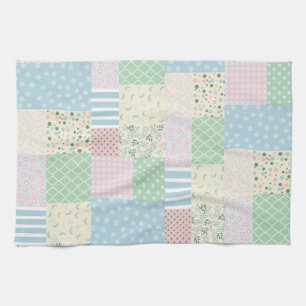Patchwork  tea towel