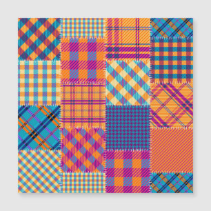 Patchwork textile: seamless vintage pattern.