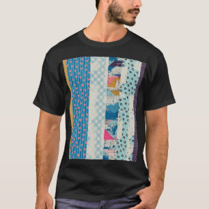 Patchwork Tiles Seamless Pattern Design T-Shirt