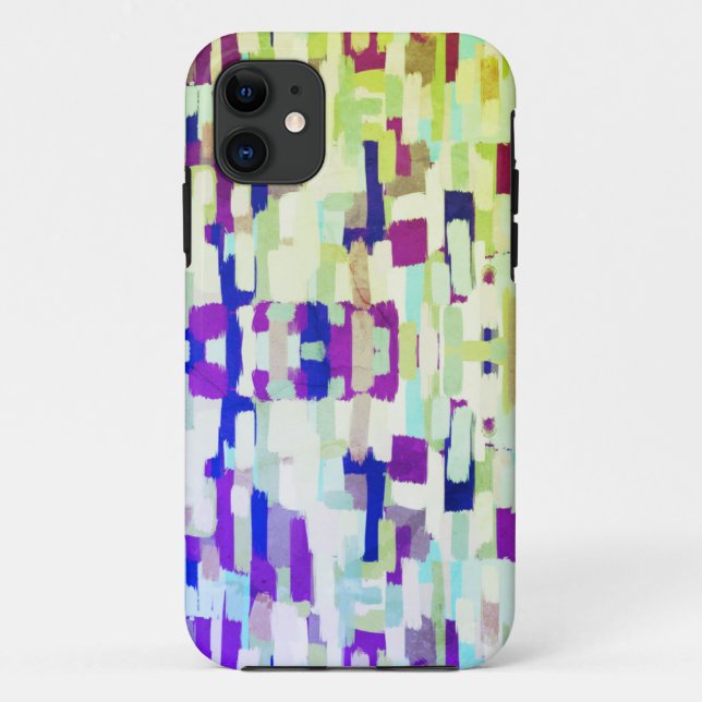 Patchy colored abstract Case-Mate iPhone case (Back)