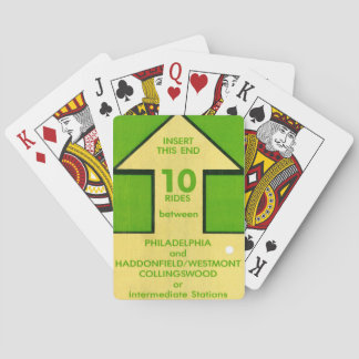 PATCO Throwback Ticket Deck of Cards