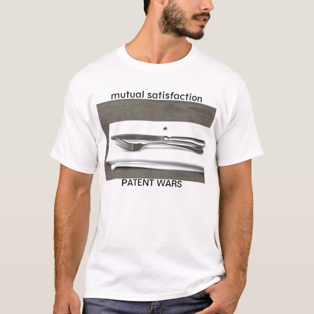 Patent wars sarcastic t-shirt (Front)
