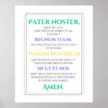 Pater Noster Print