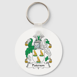 Paterson Family Crest Key Ring