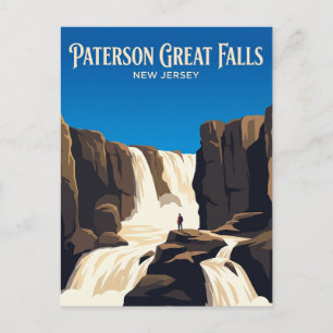 Paterson Great Falls National Historical Park USA Postcard