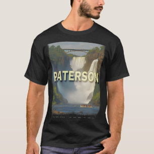 Paterson New Jersey Nj Waterfall Wonderland Sd617 T-Shirt