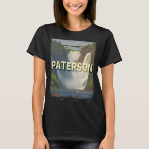 Paterson New Jersey Nj Waterfall Wonderland Sd617 T-Shirt