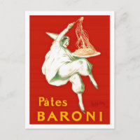 Pates Baroni Cappiello Vintage Advertisement