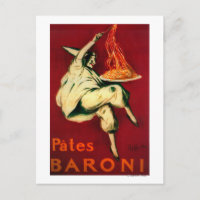 Pates Baroni Vintage PosterEurope